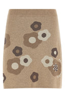 Jupe Coton Beige