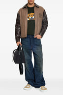 Veste Cuir Marron