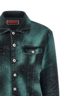 Veste Denim Gris