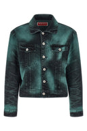 Veste Denim Gris