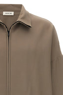Veste Cuir Beige