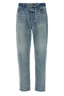 Pantalon Cuir Bleu