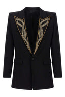 Veste Satin Noir