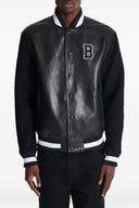 Veste Cuir Noir