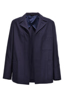 Veste Laine Bleu