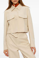 Veste Coton Beige