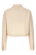 Veste Coton Beige