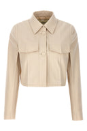 Veste Coton Beige