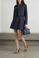 Top Denim Bleu