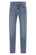 Pantalon Coton Bleu Clair
