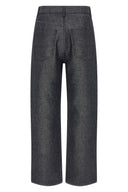 Pantalon Denim Gris