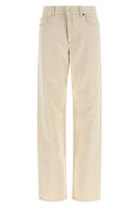 Pantalon Coton Beige