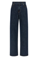 Pantalon Cuir Bleu