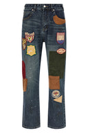 Pantalon Coton Bleu