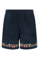 Short Coton Bleu