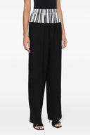 Pantalon basque trompe-l'œil