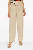 Pantalon Coton Beige
