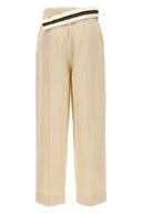 Pantalon Coton Beige