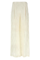 Pantalon Soie Blanc