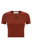 Haut brodé avec logo