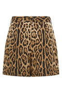 Short Coton Marron