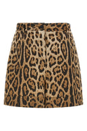 Short Coton Marron
