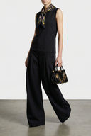 Pantalon Coton Noir