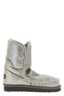 Chaussures Fourrure Argenté