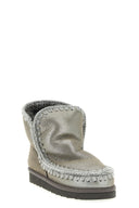 Chaussures Fourrure Argenté