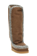Chaussures Daim Beige
