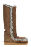 Chaussures Daim Beige