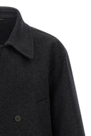 Manteau Laine Gris