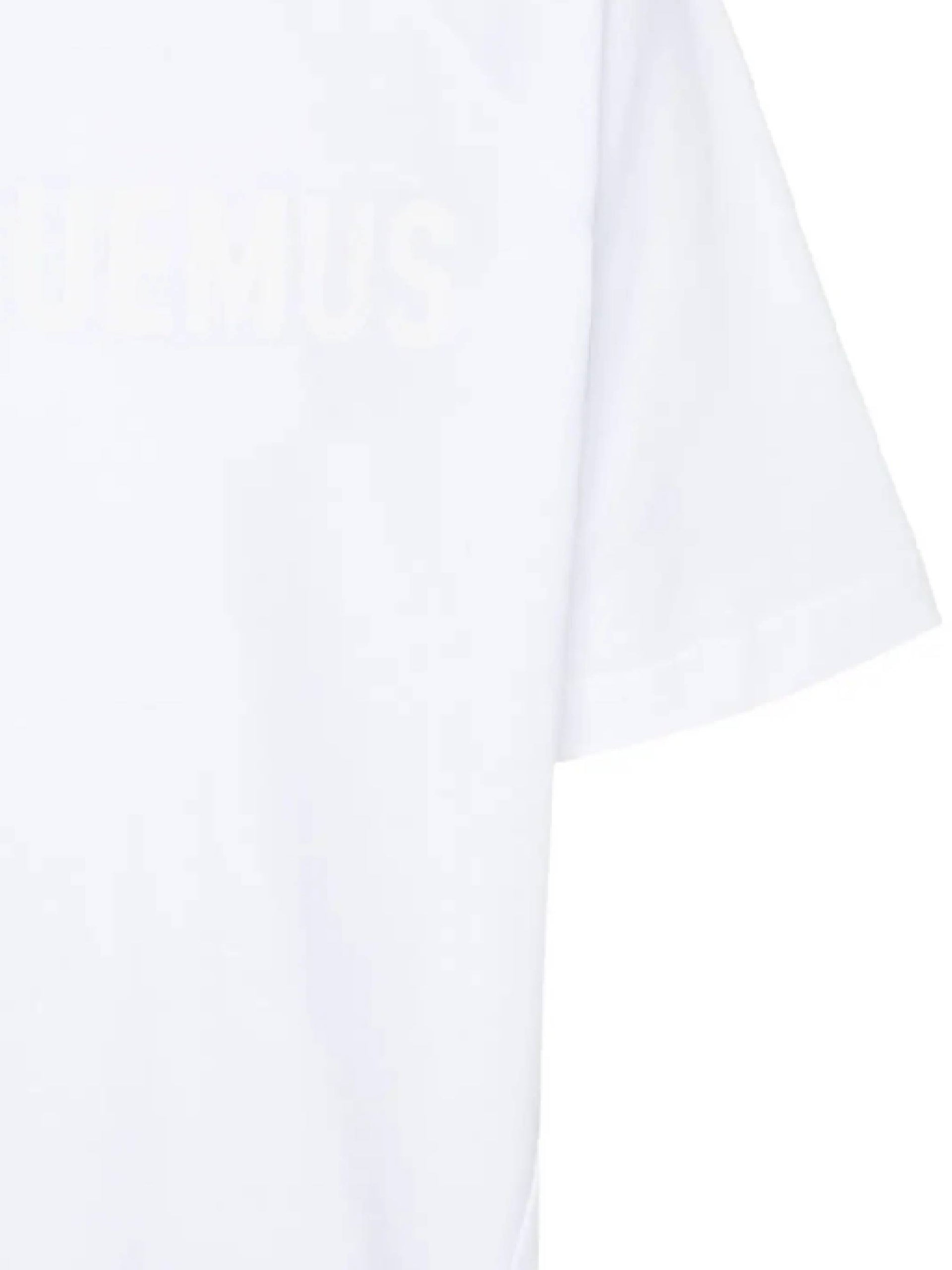 T-Shirt Typo Logo Blanc