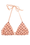 Haut de bikini micro-patchwork