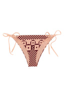 Culottes de bikini micro-patchwork