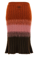 Jupe Mohair Multicolore