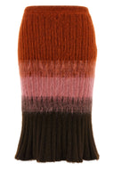 Jupe Mohair Multicolore