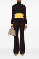 Pull à col roulé en laine