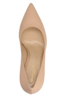Talons Cuir Beige