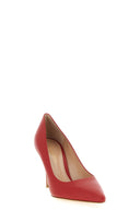 Talons Cuir Rouge