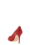Talons Cuir Rouge