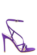 Talons Cuir Violet