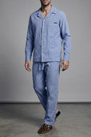 Chemise Coton Bleu Clair