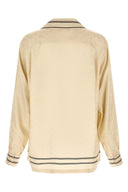 Chemise Soie Beige