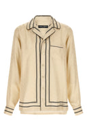 Chemise Soie Beige