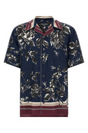 Chemise Soie Bleu