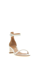 Talons Cuir Blanc