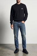 Sweat Cuir Noir