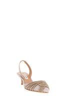 Talons Cuir Rose