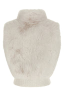 Vêtement Shearling Blanc